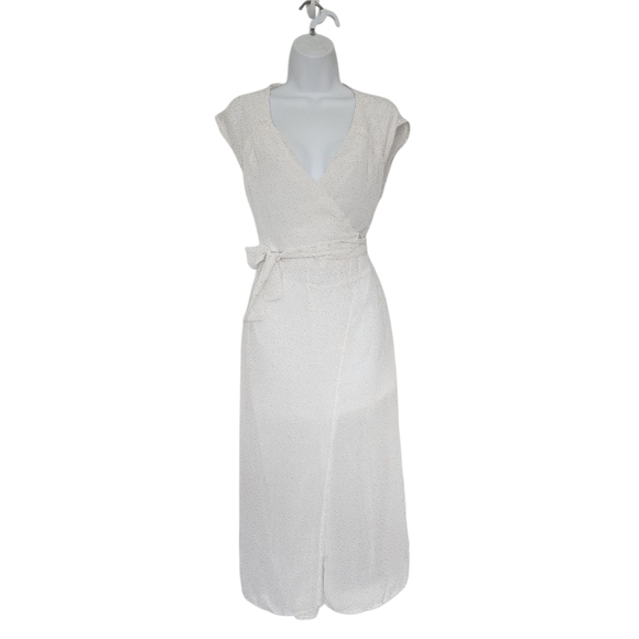 FAVLUX Pants - Favlux Fashion Womens Jumpsuit Wrap Front Overlay Size Medium Shorts V-Neck.